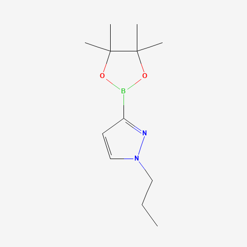 1-propyl-3-(4,4,5,5-tetramethyl-1,3,2-dioxaborolan-2-yl)pyrazole (CAS: 934586-51-3) - Related Chemical Product