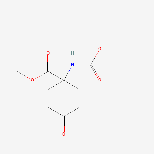 methyl 1-[(2-methylpropan-2-yl)oxycarbonylamino]-4-oxocyclohexane-1-carboxylate (CAS: 191111-27-0) - Related Chemical Product