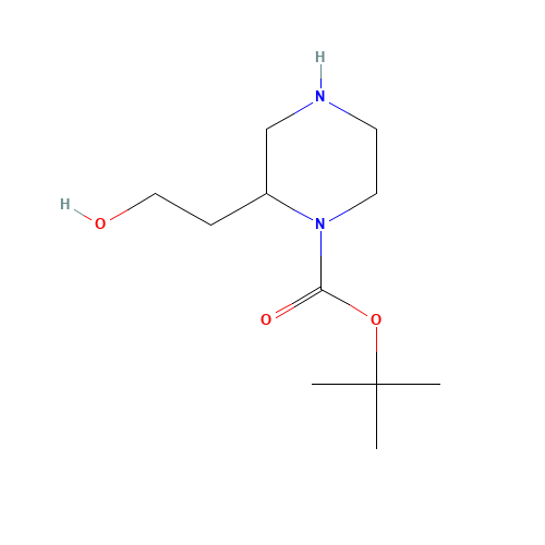 tert-butyl 2-(2-hydroxyethyl)piperazine-1-carboxylate (CAS: 517866-79-4) - Related Chemical Product