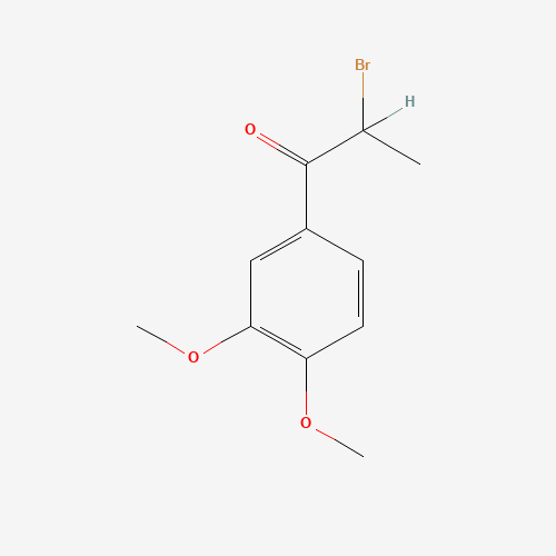 2-bromo-1-(3,4-dimethoxyphenyl)propan-1-one (CAS: 1835-05-8) - Related Chemical Product