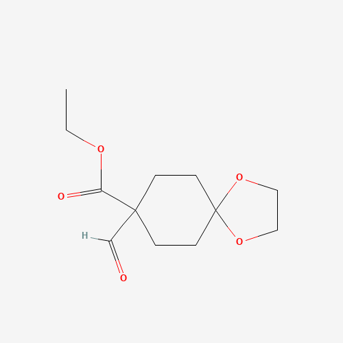 ethyl 8-formyl-1,4-dioxaspiro[4.5]decane-8-carboxylate (CAS: 1006686-08-3) - Related Chemical Product