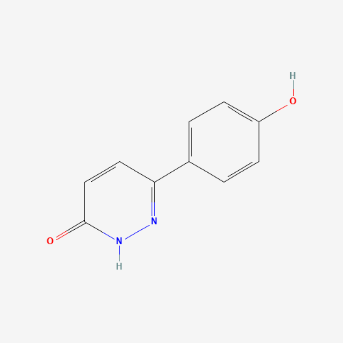 6-(4-oxocyclohexa-2,5-dien-1-ylidene)-1,2-dihydropyridazin-3-one (CAS: 54851-73-9) - Chemical Structure and Molecular Formula 