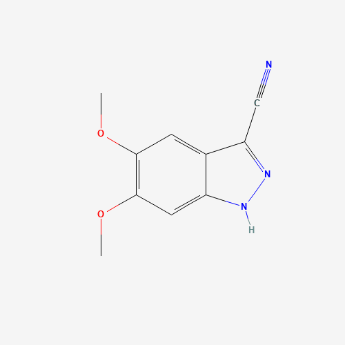 5,6-dimethoxy-1H-indazole-3-carbonitrile (CAS: 29281-09-2) - Related Chemical Product