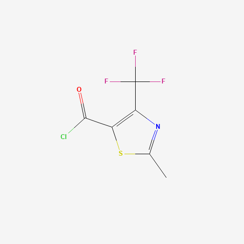 2-methyl-4-(trifluoromethyl)-1,3-thiazole-5-carbonyl chloride (CAS: 117724-64-8) - Related Chemical Product
