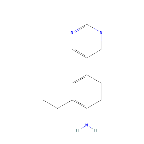 2-ethyl-4-pyrimidin-5-ylaniline (CAS: 1449516-27-1) - Related Chemical Product