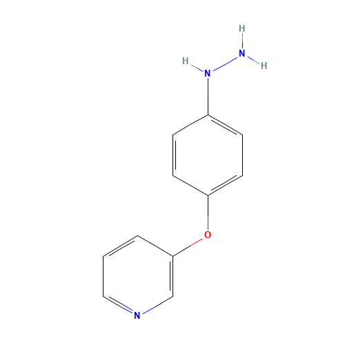 (4-pyridin-3-yloxyphenyl)hydrazine (CAS: 1023953-48-1) - Related Chemical Product