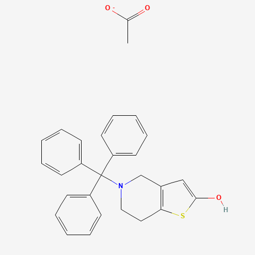 5-trityl-6,7-dihydro-4H-thieno[3,2-c]pyridin-2-ol;acetate (CAS: 1151904-83-4) - Related Chemical Product