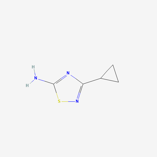 3-cyclopropyl-1,2,4-thiadiazol-5-amine (CAS: 762272-35-5) - Related Chemical Product
