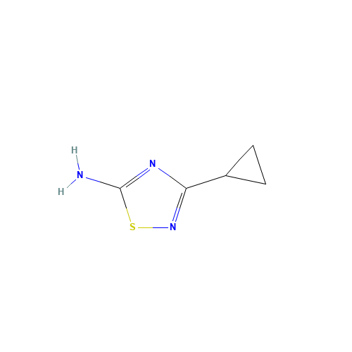 3-cyclopropyl-1,2,4-thiadiazol-5-amine (CAS: 762272-35-5) - Related Chemical Product