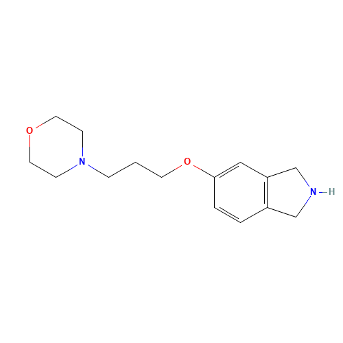 4-[3-(2,3-dihydro-1H-isoindol-5-yloxy)propyl]morpholine (CAS: 850877-54-2) - Related Chemical Product