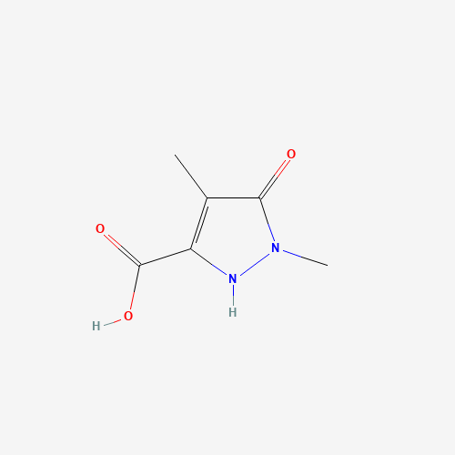 2,4-dimethyl-3-oxo-1H-pyrazole-5-carboxylic acid (CAS: 845675-32-3) - Related Chemical Product
