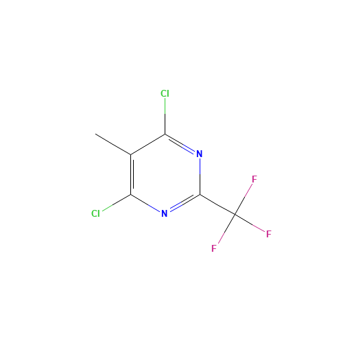 4,6-dichloro-5-methyl-2-(trifluoromethyl)pyrimidine (CAS: 852062-35-2) - Related Chemical Product