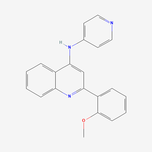 2-(2-methoxyphenyl)-N-pyridin-4-ylquinolin-4-amine (CAS: 1303557-13-2) - Related Chemical Product