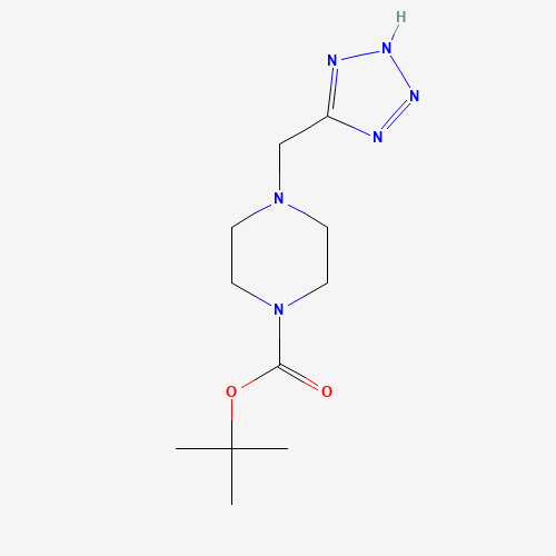 tert-butyl 4-(2H-tetrazol-5-ylmethyl)piperazine-1-carboxylate (CAS: 1269430-46-7) - Related Chemical Product