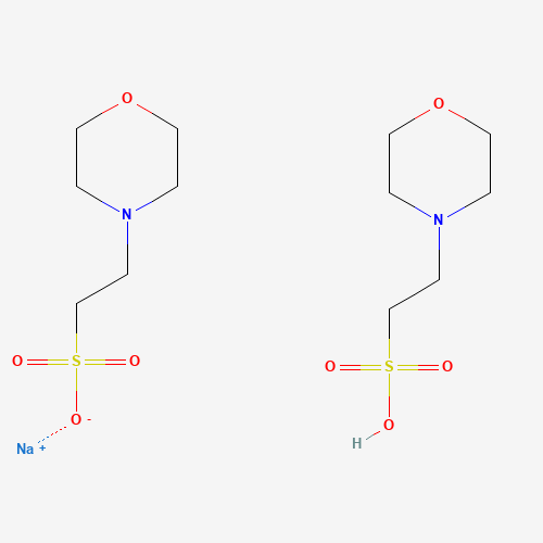 sodium;2-morpholin-4-ylethanesulfonate;2-morpholin-4-ylethanesulfonic acid (CAS: 117961-21-4) - Related Chemical Product