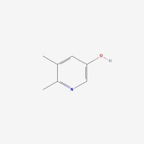 5,6-dimethylpyridin-3-ol (CAS: 61893-00-3) - Chemical Structure and Molecular Formula 