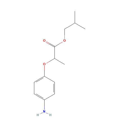 2-methylpropyl 2-(4-aminophenoxy)propanoate (CAS: 54395-30-1) - Related Chemical Product