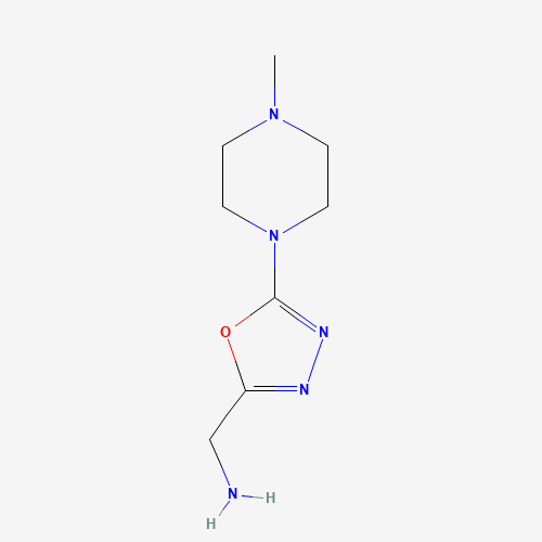 [5-(4-methylpiperazin-1-yl)-1,3,4-oxadiazol-2-yl]methanamine (CAS: 1017367-45-1) - Related Chemical Product