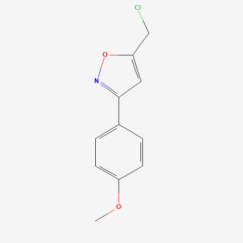 5-(chloromethyl)-3-(4-methoxyphenyl)-1,2-oxazole (CAS: 325744-41-0) - Related Chemical Product