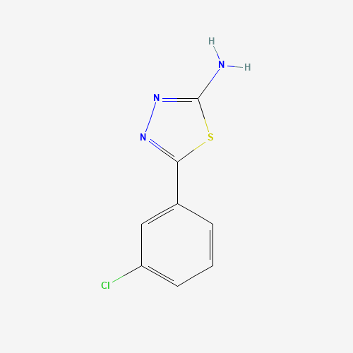 5-(3-chlorophenyl)-1,3,4-thiadiazol-2-amine (CAS: 70057-67-9) - Related Chemical Product