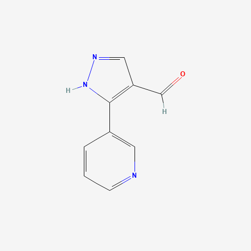 5-pyridin-3-yl-1H-pyrazole-4-carbaldehyde (CAS: 1006482-43-4) - Related Chemical Product
