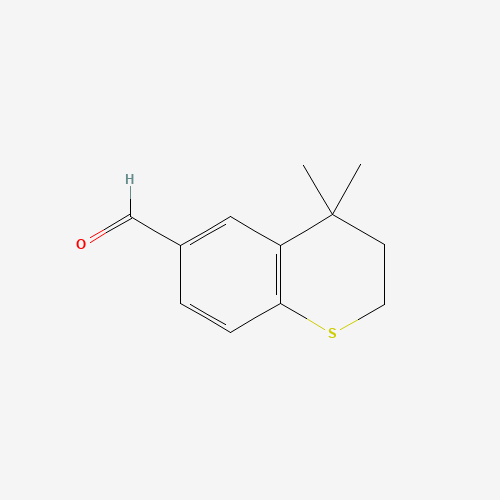 4,4-dimethyl-2,3-dihydrothiochromene-6-carbaldehyde (CAS: 165671-32-9) - Related Chemical Product