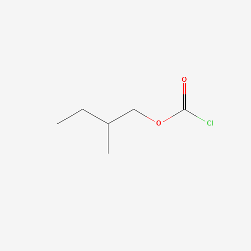 2-methylbutyl carbonochloridate (CAS: 20412-39-9) - Chemical Structure and Molecular Formula 