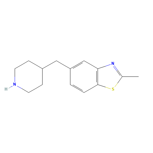2-methyl-5-(piperidin-4-ylmethyl)-1,3-benzothiazole (CAS: 1263279-88-4) - Related Chemical Product