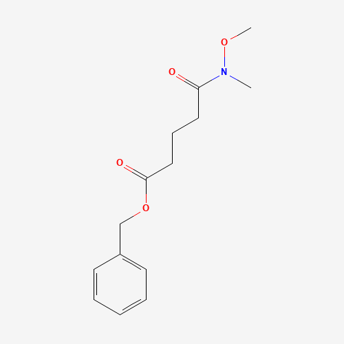 benzyl 5-[methoxy(methyl)amino]-5-oxopentanoate (CAS: 1418117-77-7) - Related Chemical Product