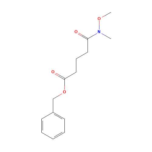 benzyl 5-[methoxy(methyl)amino]-5-oxopentanoate (CAS: 1418117-77-7) - Related Chemical Product