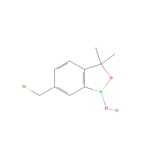 6-(bromomethyl)-1-hydroxy-3,3-dimethyl-2,1-benzoxaborole (CAS: 1437051-65-4) - Related Chemical Product