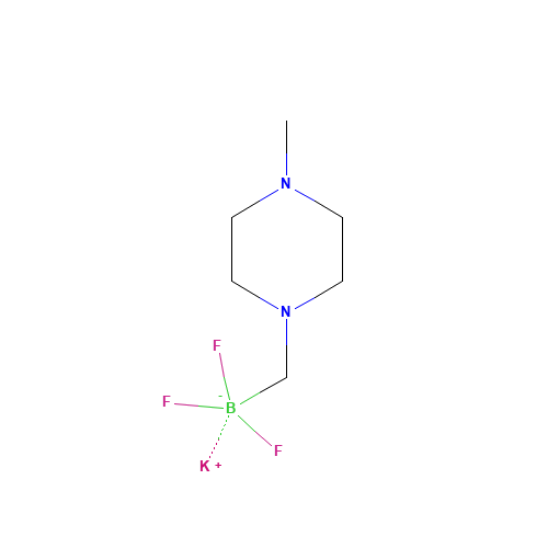 potassium;trifluoro-[(4-methylpiperazin-1-yl)methyl]boranuide (CAS: 1015484-22-6) - Related Chemical Product
