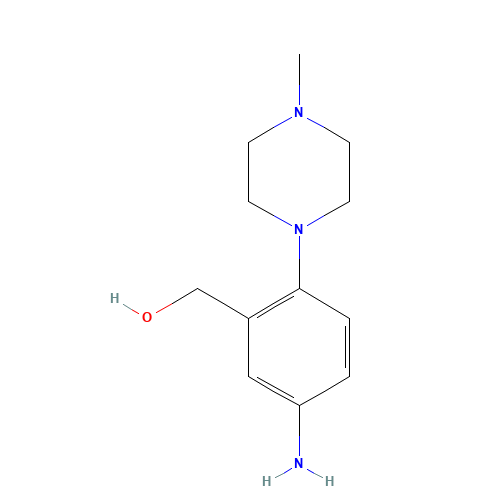[5-amino-2-(4-methylpiperazin-1-yl)phenyl]methanol (CAS: 802541-81-7) - Related Chemical Product