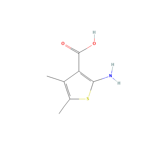 2-amino-4,5-dimethylthiophene-3-carboxylic acid (CAS: 55502-96-0) - Related Chemical Product