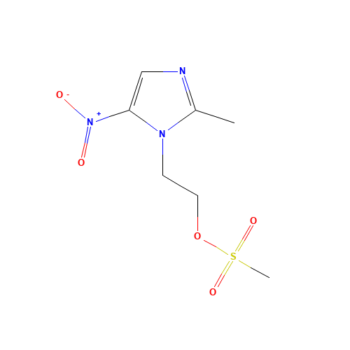 2-(2-methyl-5-nitroimidazol-1-yl)ethyl methanesulfonate (CAS: 30746-54-4) - Related Chemical Product