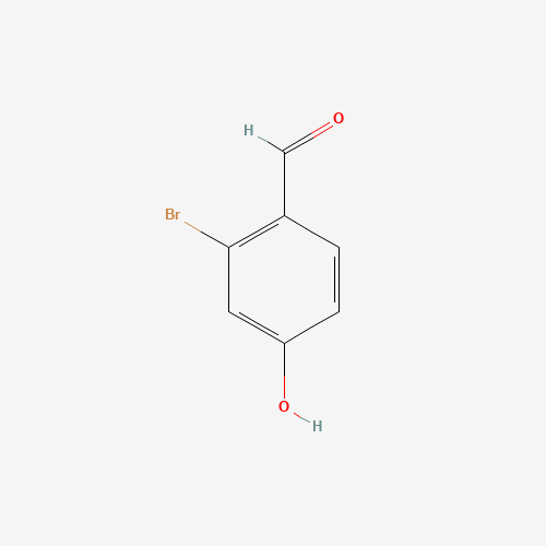 2-bromo-4-hydroxybenzaldehyde (CAS: 22532-60-1) - Chemical Structure and Molecular Formula 