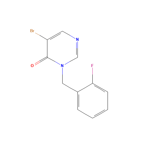 5-bromo-3-[(2-fluorophenyl)methyl]pyrimidin-4-one (CAS: 960298-18-4) - Related Chemical Product