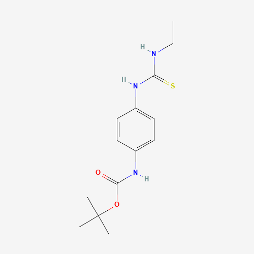 tert-butyl N-[4-(ethylcarbamothioylamino)phenyl]carbamate (CAS: 955362-51-3) - Related Chemical Product