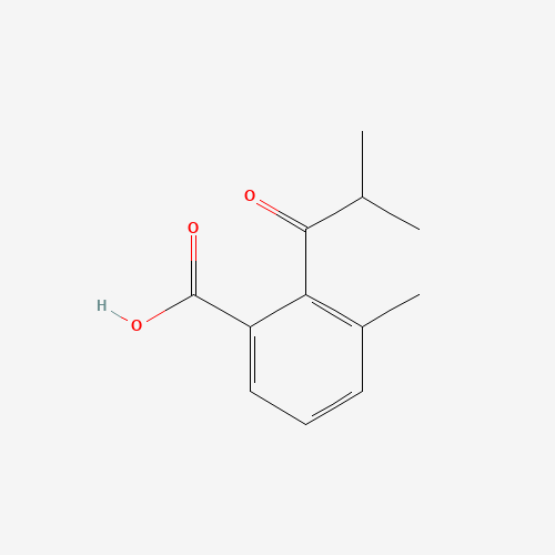 3-methyl-2-(2-methylpropanoyl)benzoic acid (CAS: 1092448-27-5) - Related Chemical Product