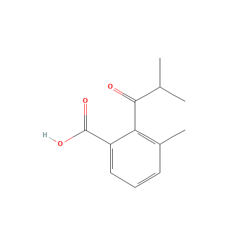 3-methyl-2-(2-methylpropanoyl)benzoic acid (CAS: 1092448-27-5) - Related Chemical Product