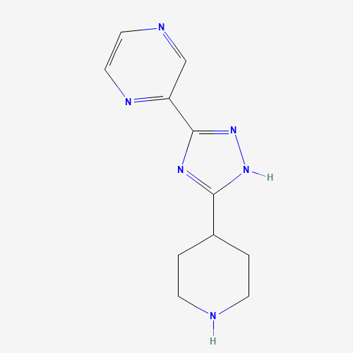 2-(5-piperidin-4-yl-1H-1,2,4-triazol-3-yl)pyrazine (CAS: 893424-17-4) - Related Chemical Product
