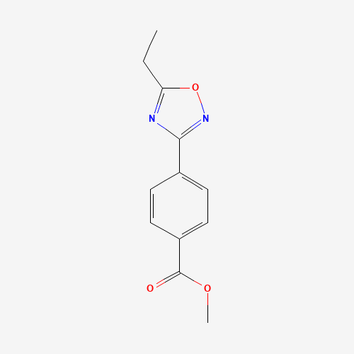 methyl 4-(5-ethyl-1,2,4-oxadiazol-3-yl)benzoate (CAS: 196301-95-8) - Related Chemical Product