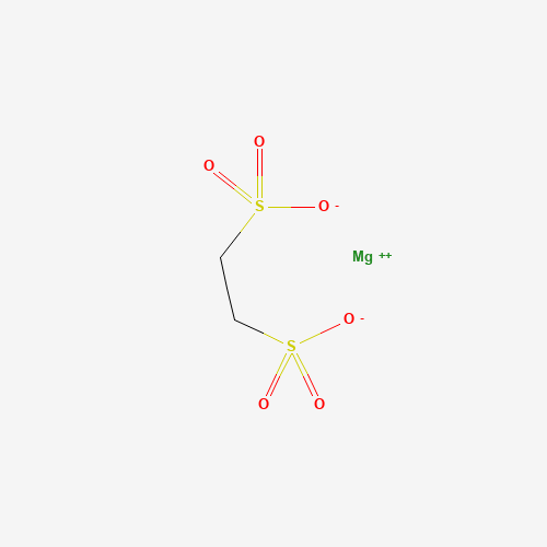 magnesium;ethane-1,2-disulfonate (CAS: 73097-80-0) - Chemical Structure and Molecular Formula 
