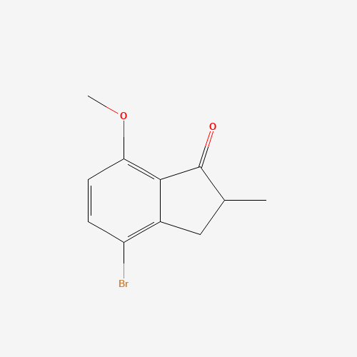 4-bromo-7-methoxy-2-methyl-2,3-dihydroinden-1-one (CAS: 1155261-18-9) - Related Chemical Product