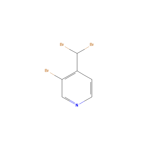 3-bromo-4-(dibromomethyl)pyridine (CAS: 865449-16-7) - Related Chemical Product