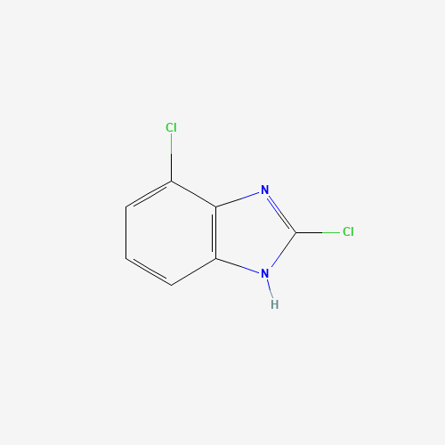 2,4-dichloro-1H-benzimidazole (CAS: 15965-56-7) - Chemical Structure and Molecular Formula 