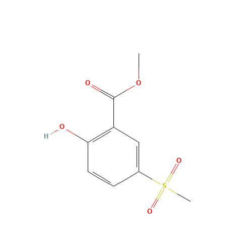 methyl 2-hydroxy-5-methylsulfonylbenzoate (CAS: 101371-44-2) - Related Chemical Product