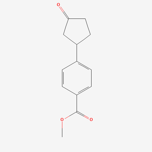 methyl 4-(3-oxocyclopentyl)benzoate (CAS: 872613-90-6) - Related Chemical Product