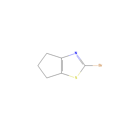 2-bromo-5,6-dihydro-4H-cyclopenta[d][1,3]thiazole (CAS: 1080642-17-6) - Related Chemical Product
