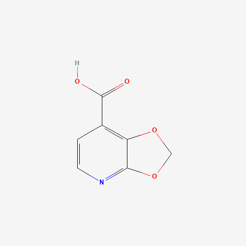 [1,3]dioxolo[4,5-b]pyridine-7-carboxylic acid (CAS: 692059-95-3) - Chemical Structure and Molecular Formula 